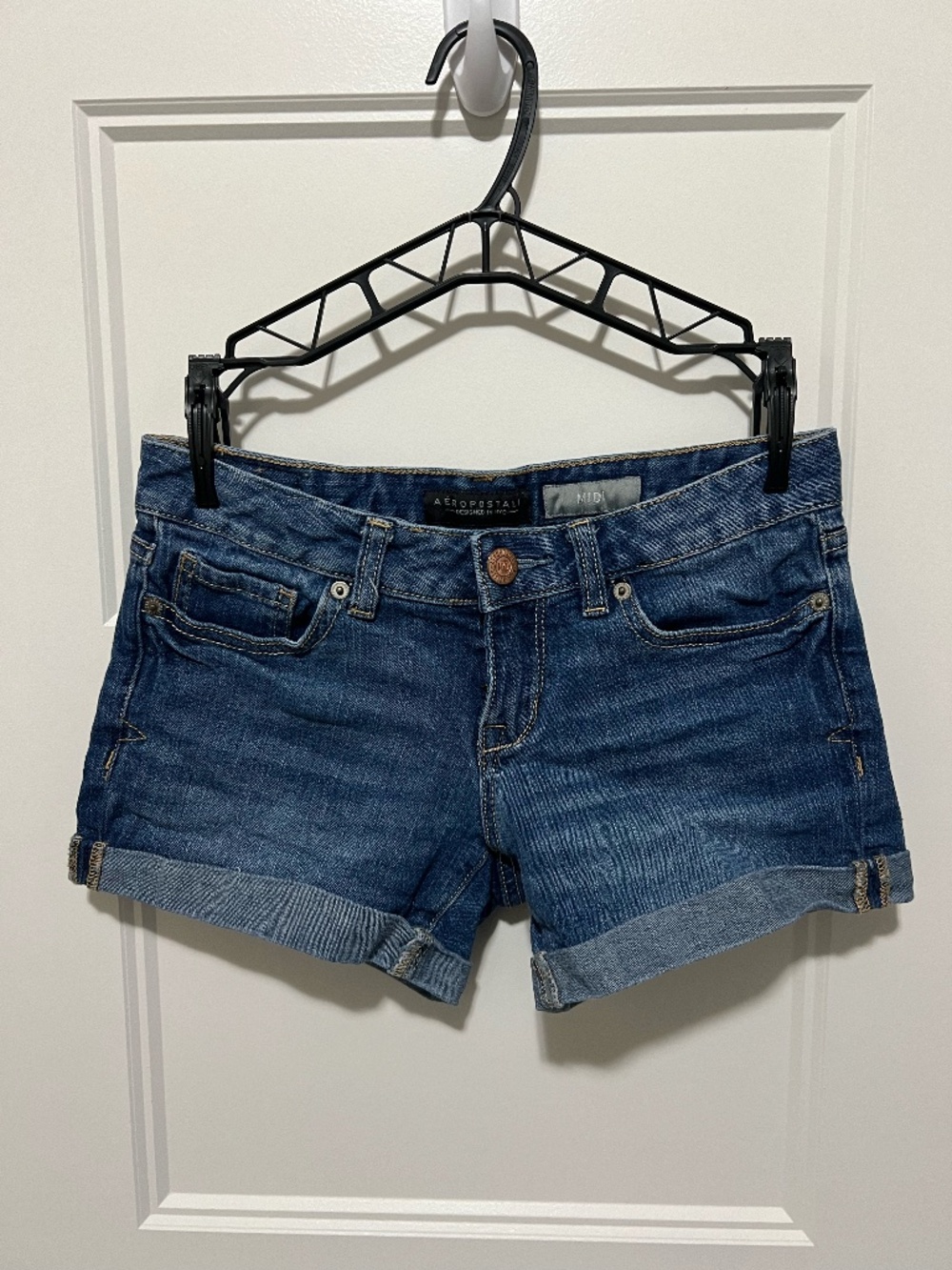 Aeropostale Blue Jean Shorts